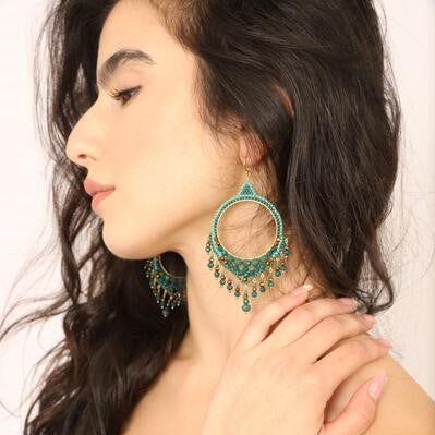 Bollywood Thai Chandelier Earrings | Shop Coco Rose Boutique Beach & Resort Wear