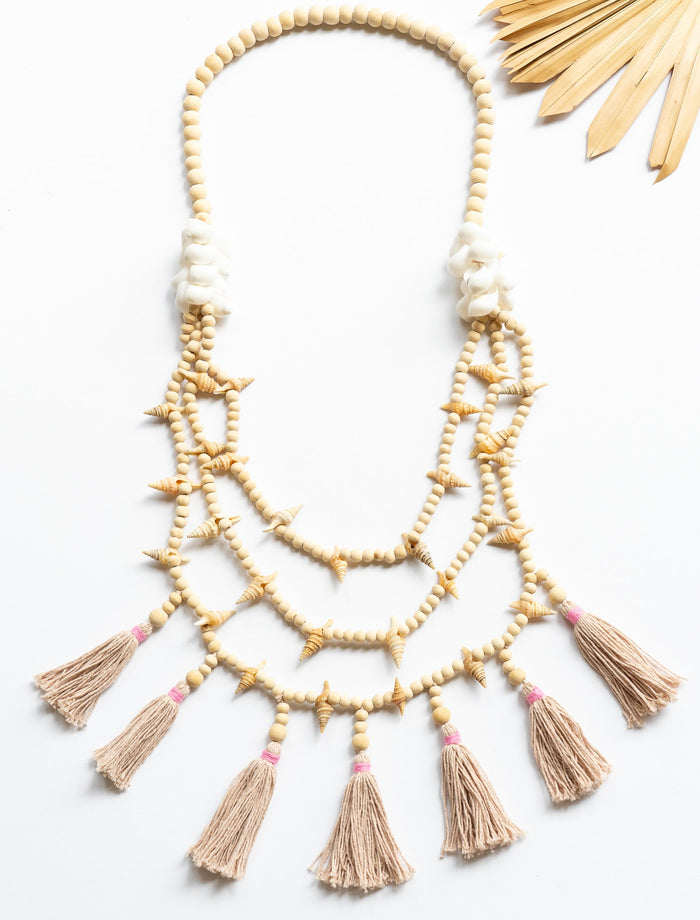 Sugar Beach Shell Necklace | Shop Bali Queen