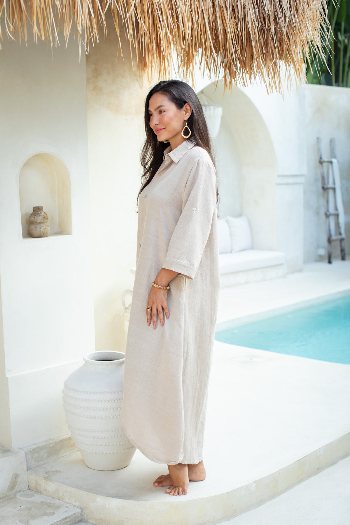 Amalfi Shirt Dress | Shop Coco Rose Boutique Beach & Resort Wear