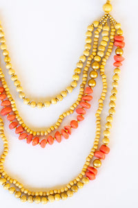 Wood & Resin Multi Strand Necklace | Shop Bali Queen