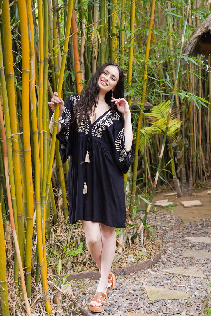 Indio Short Caftan | Chic Short Caftans – Luxe Boho Beach & Resort Wear