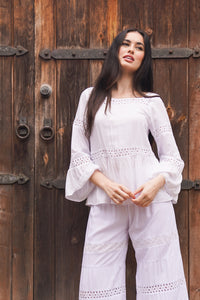 Eyelet Gypsy Top| Shop Coco Rose Boutique Beach & Resort Wear