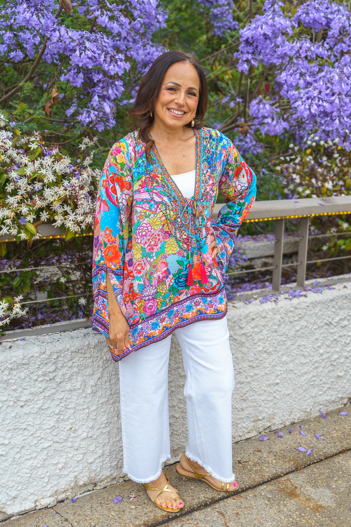 Bombay Jeweled Top | Shop Coco Rose Boutique Beach & Resort Wear