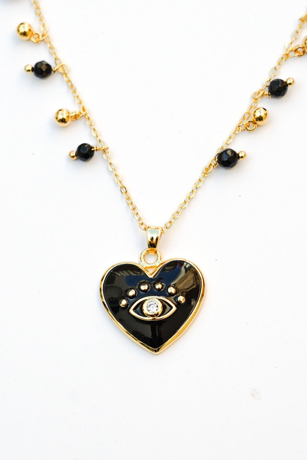 Isla Heart Charm Necklace | Shop Coco Rose Boutique Beach & Resort Wear