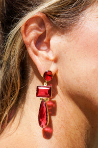 Dasha Hydro Stone Cascade Earring | Shop Coco Rose Boutique Beach & Resort Wear