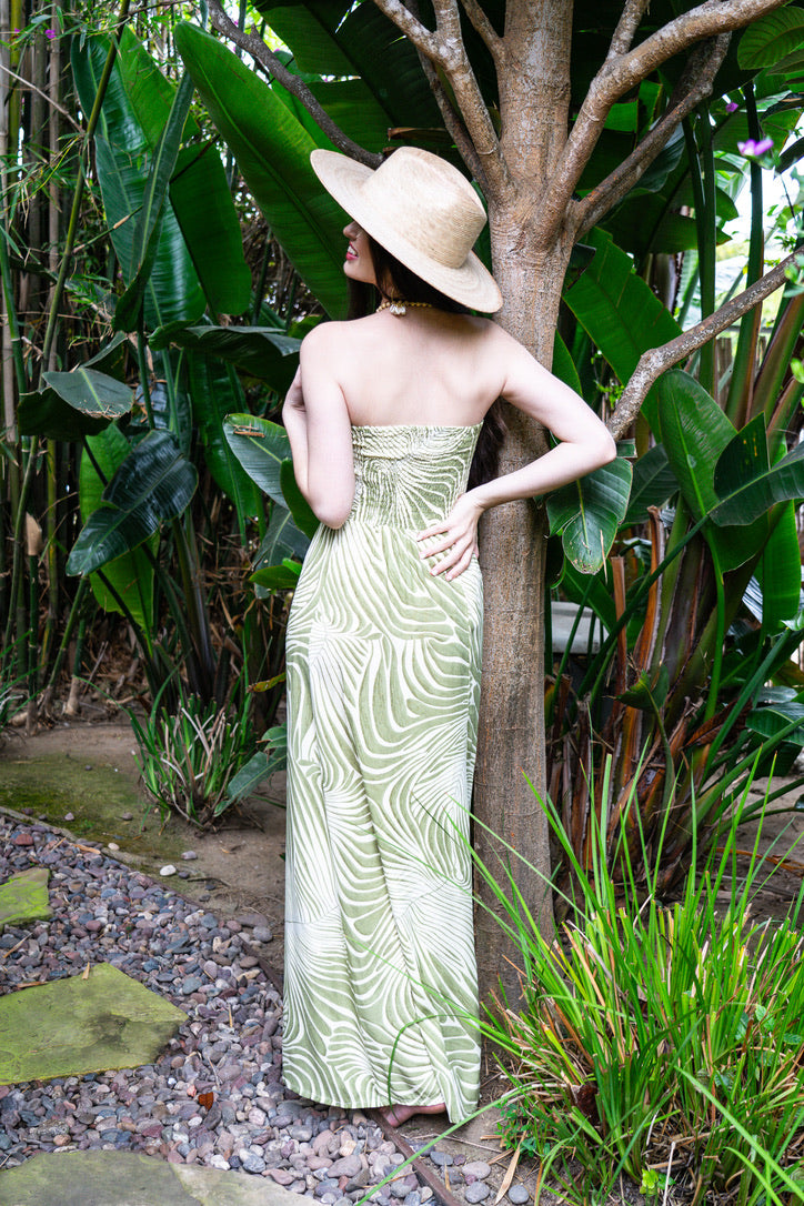 cos green tube dress Kai Tube Dress