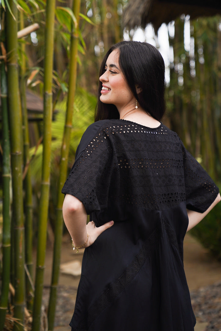 Eyelet Gypsy Flare Dress | Shop Coco Rose Boutique Beach & Resort Wear