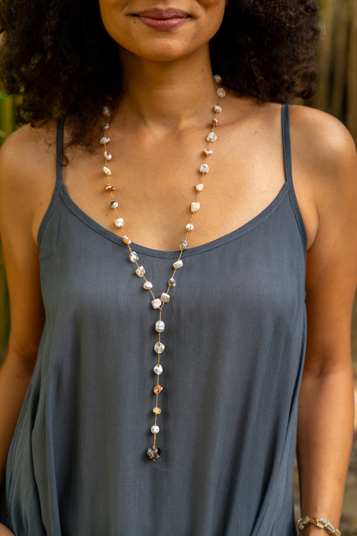 Serenity by the Sea Lariat | Shop Coco Rose Boutique Beach & Resort Wear