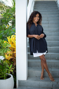 Amalfi Oversized Shirt | Shop Coco Rose Boutique Beach & Resort Wear