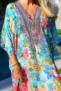 Bombay Jeweled Long Caftan | Shop Coco Rose Boutique Beach & Resort Wear