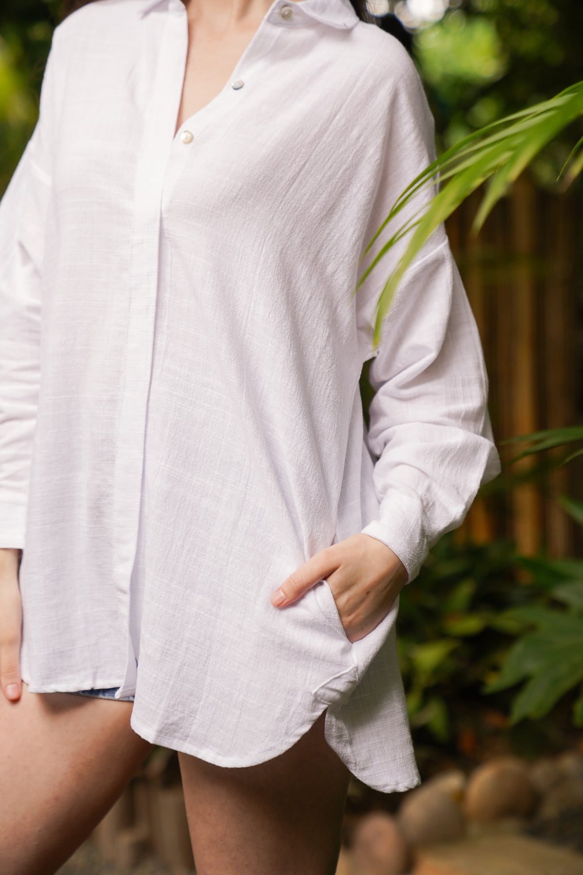 Amalfi Oversized Shirt | Shop Coco Rose Boutique Beach & Resort Wear
