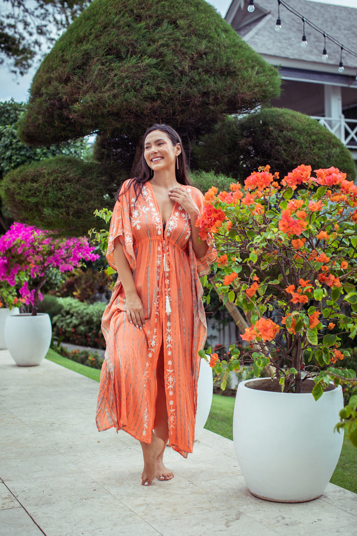 Tia Split Tunic | Luxury Boho Tunics – Chic Beach & Resort Wear