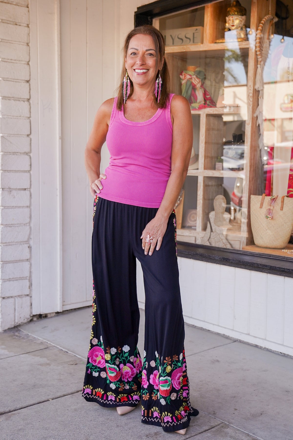 Esmeralda Wide Leg Pant | Shop Coco Rose Boutique Beach & Resort Wear