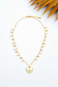 Isla Heart Charm Necklace | Shop Coco Rose Boutique Beach & Resort Wear