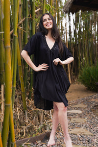 Eyelet Gypsy Flare Dress | Shop Coco Rose Boutique Beach & Resort Wear