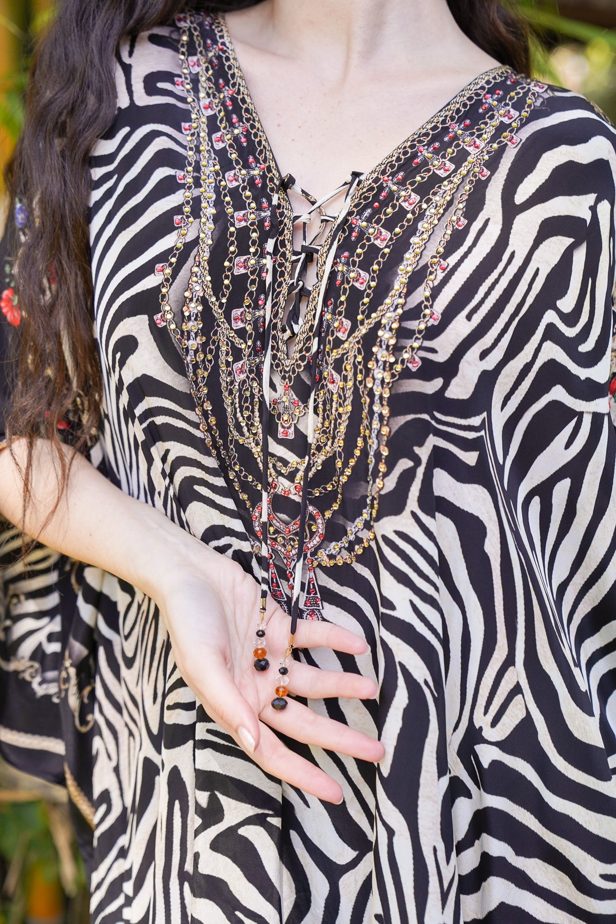 Bombay Jeweled Caftan | Shop Coco Rose Boutique Beach & Resort Wear