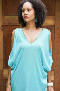 Cabo Open Shoulder Tunic | Shop Coco Rose Boutique Beach & Resort Wear