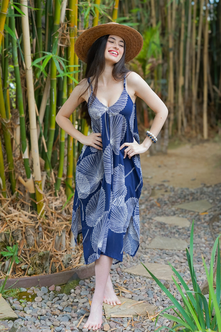 flowy resort dresses St. Barts Genie Dress | Boho Genie – & Stylish for Summer Feathered Lulus | Brown Floral friendly fabric * Perfect Color:Classic Noir