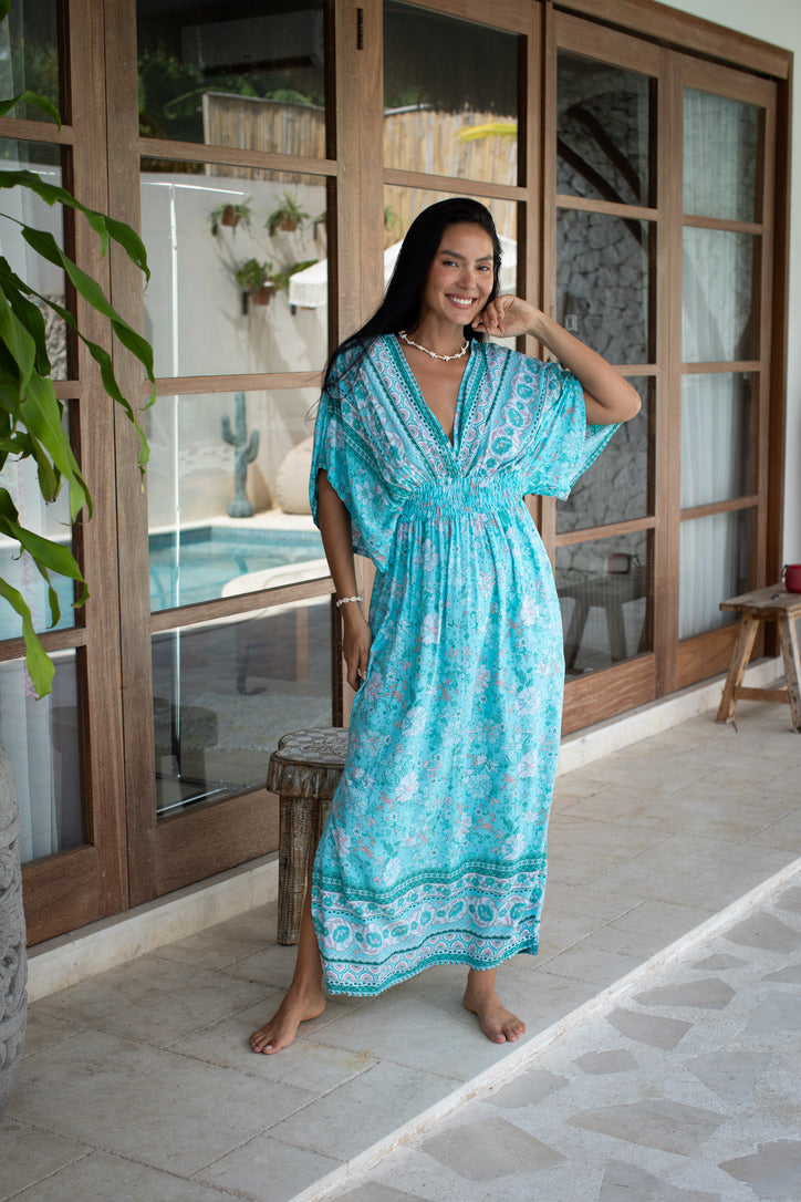 Beach Bloom Butterfly Dress