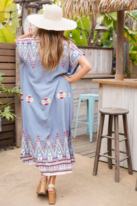 Yucatán Long Caftan | Shop Coco Rose Boutique Beach & Resort Wear