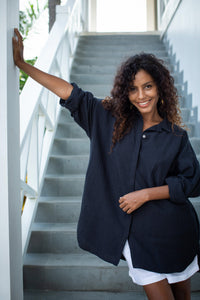 Amalfi Oversized Shirt | Shop Coco Rose Boutique Beach & Resort Wear