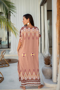 Yucatán Long Caftan | Shop Coco Rose Boutique Beach & Resort Wear