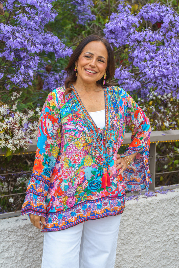 Bombay Jeweled Top | Shop Coco Rose Boutique Beach & Resort Wear
