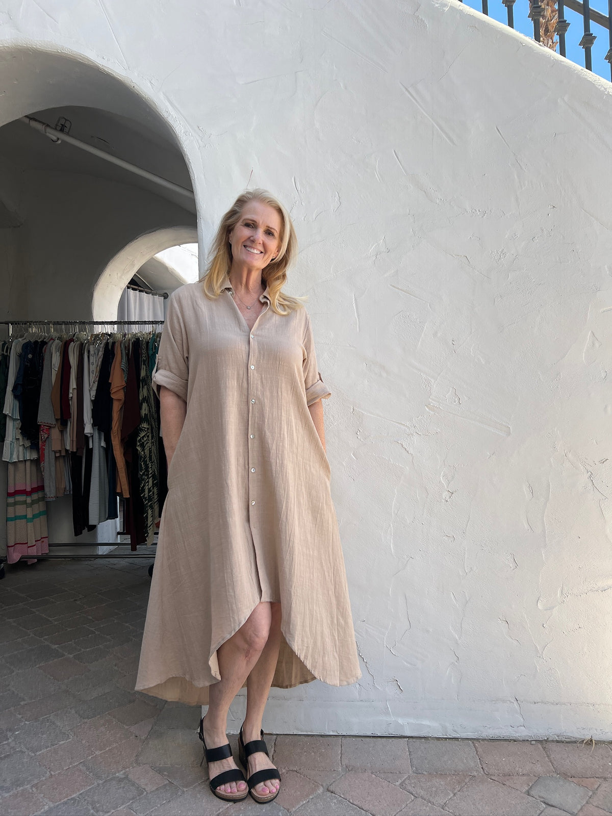 Amalfi Shirt Dress | Shop Coco Rose Boutique Beach & Resort Wear