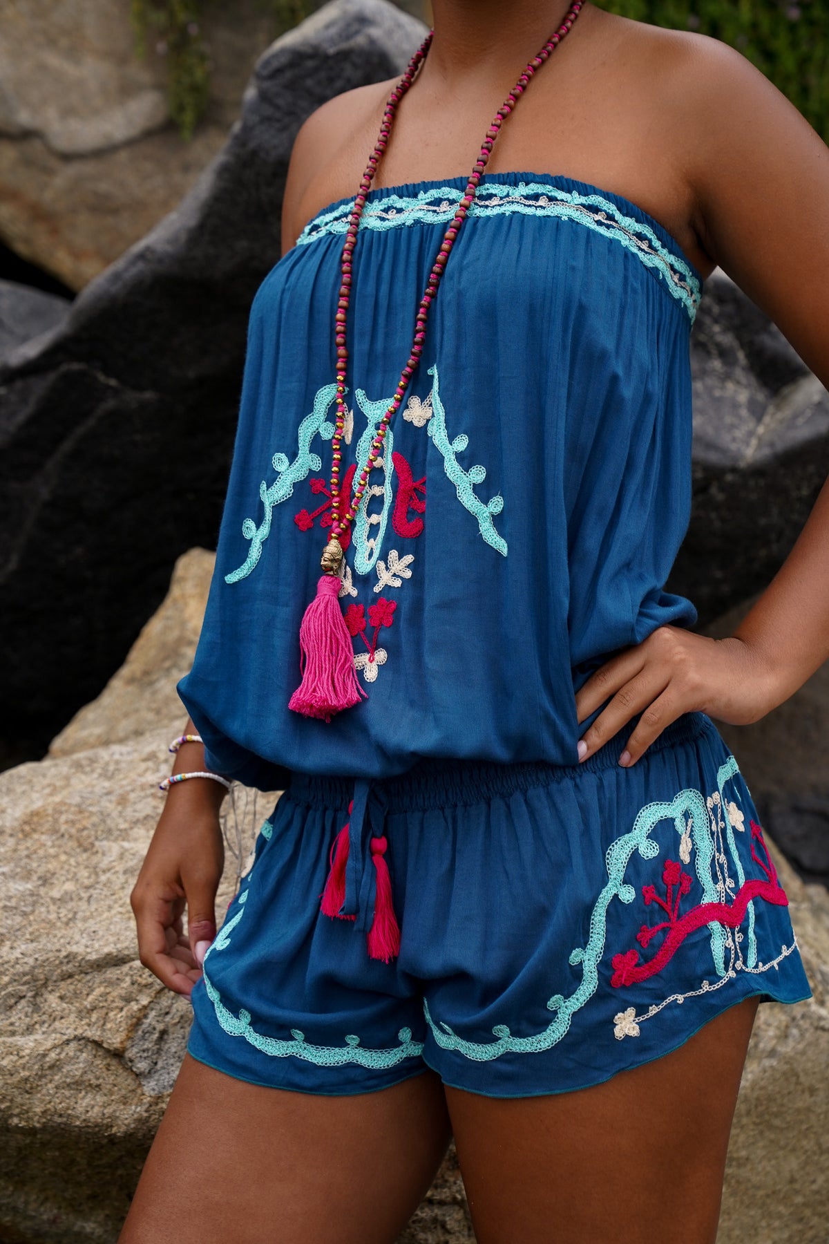 Esmeralda Romper | Shop Coco Rose Boutique Beach & Resort Wear