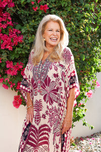 Bombay Jeweled Long Caftan | Shop Coco Rose Boutique Beach & Resort Wear