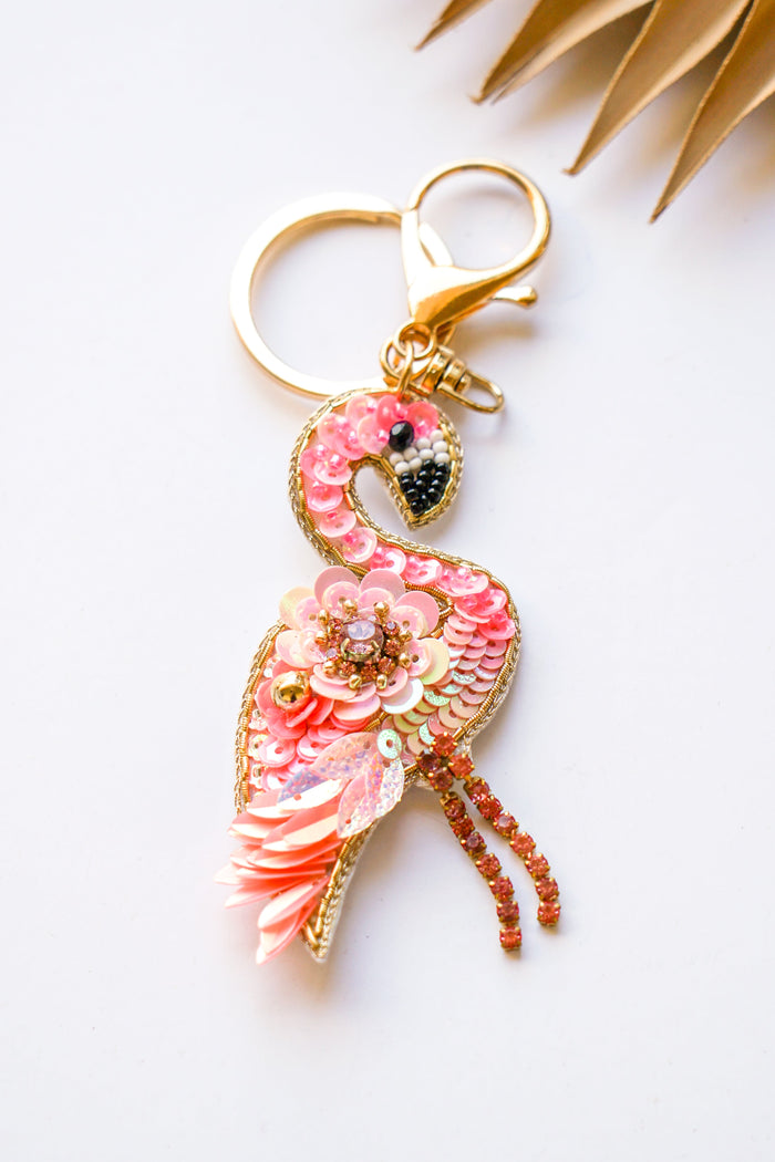 Flamingo Fiesta Keychain | Shop Bali Queen