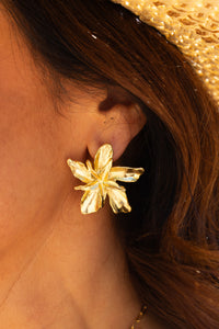 Golden Blossom Earring | Shop Coco Rose Boutique Beach & Resort Wear