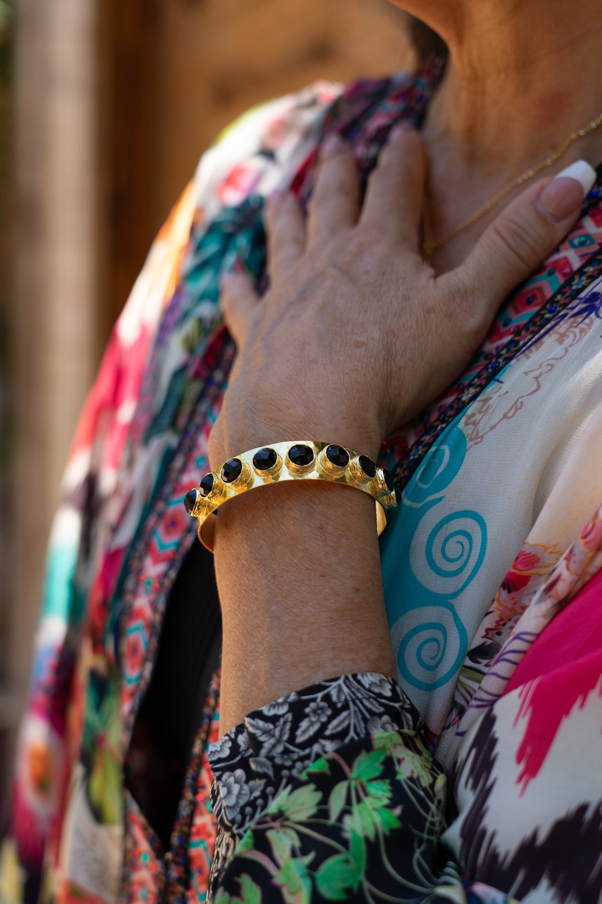 Dasha Aurora Gem Cuff | Shop Coco Rose Boutique Beach & Resort Wear