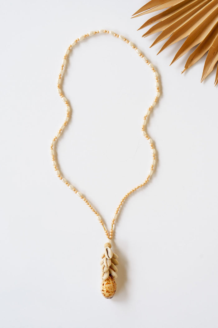 Isla Cowrie Pendant Necklace | Shop Coco Rose Boutique Beach & Resort Wear