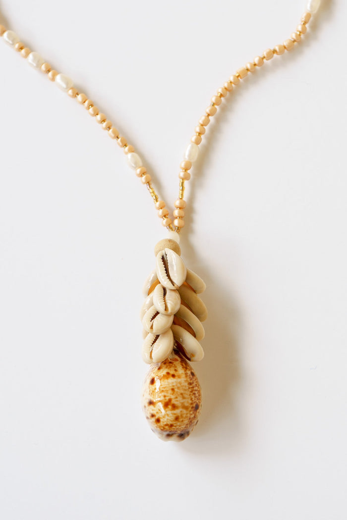 Isla Cowrie Pendant Necklace | Shop Coco Rose Boutique Beach & Resort Wear