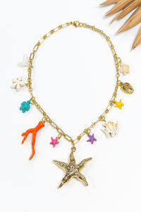 Starfish Splash Necklace | Shop Coco Rose Boutique Beach & Resort Wear