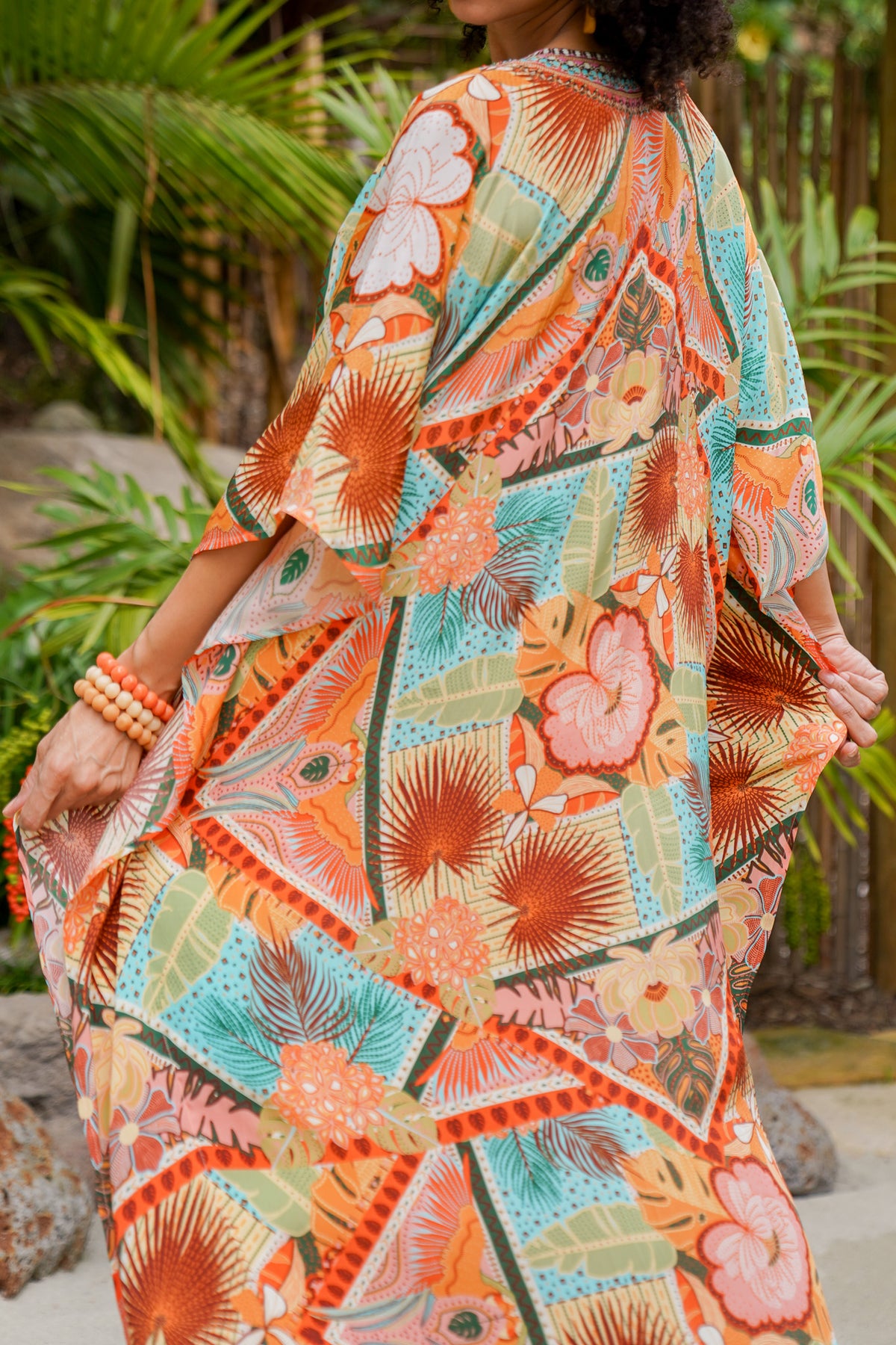 Bombay Jeweled Long Caftan | Shop Coco Rose Boutique Beach & Resort Wear