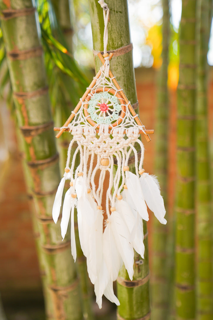 Mini Mandala Triangle Dreamcatcher | Shop Coco Rose Boutique Beach & Resort Wear