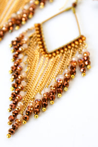 Fringe Thai Crystal Earrings | Shop Coco Rose Boutique Beach & Resort Wear