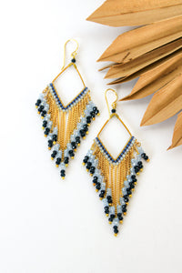 Fringe Thai Crystal Earrings | Shop Coco Rose Boutique Beach & Resort Wear