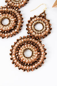 Thai Double Circle Earrings | Shop Coco Rose Boutique Beach & Resort Wear