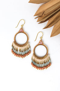 Sm Thai Round Chandelier Earrings | Shop Coco Rose Boutique Beach & Resort Wear
