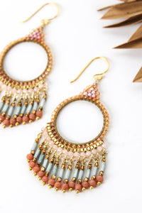 Sm Thai Round Chandelier Earrings | Shop Coco Rose Boutique Beach & Resort Wear