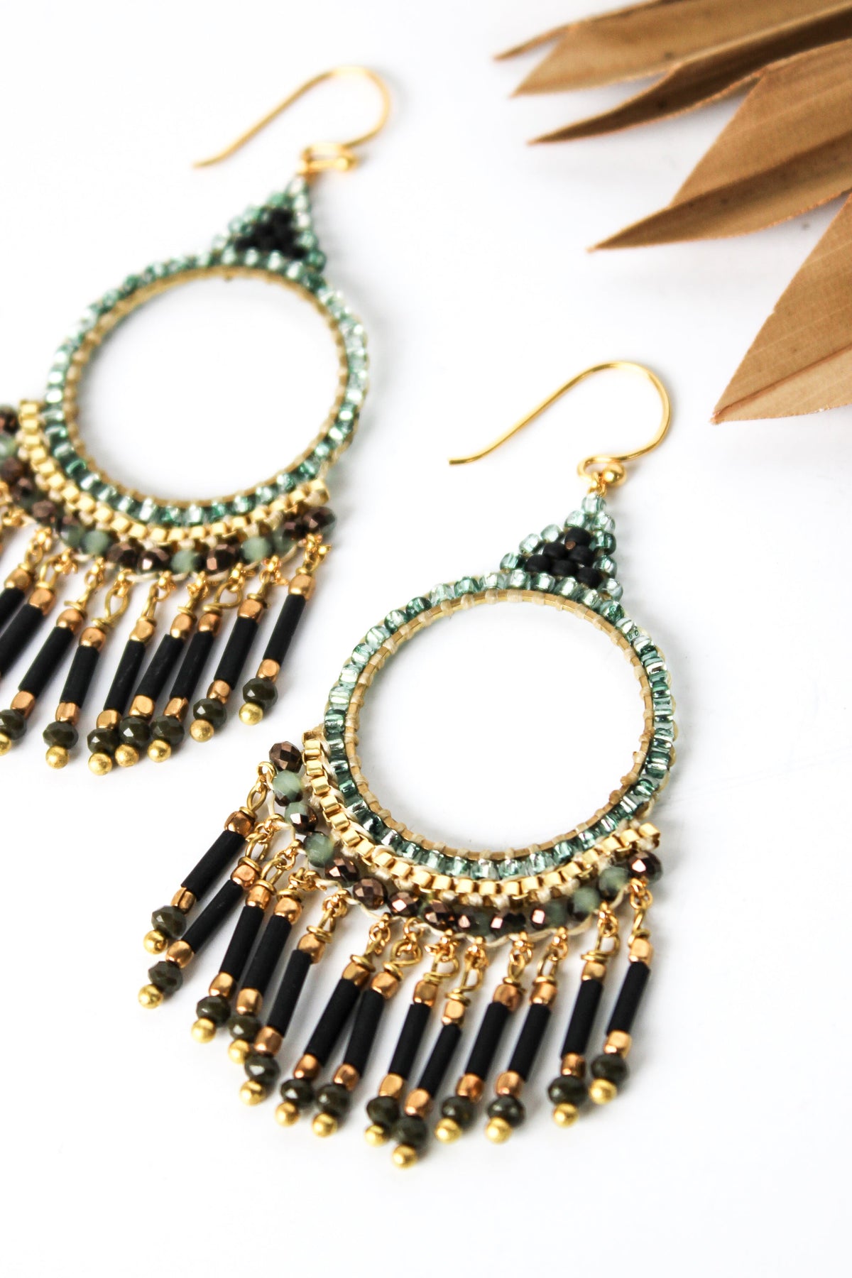 Sm Thai Round Chandelier Earrings | Shop Coco Rose Boutique Beach & Resort Wear