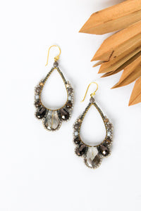 Thai Crystal Scalloped Earrings | Shop Coco Rose Boutique Beach & Resort Wear