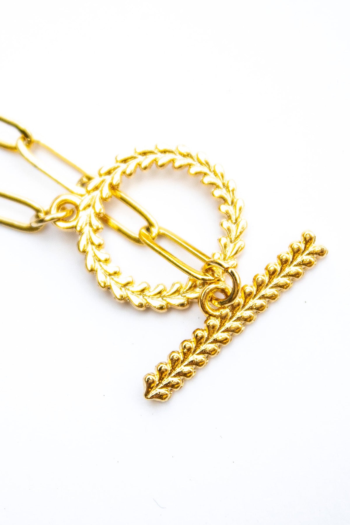 18K Link Crystal Medallion Bracelet | Shop Bali Queen