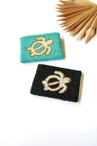 Turtle Beaded Coin Bag | Shop Coco Rose Boutique Beach & Resort Wear