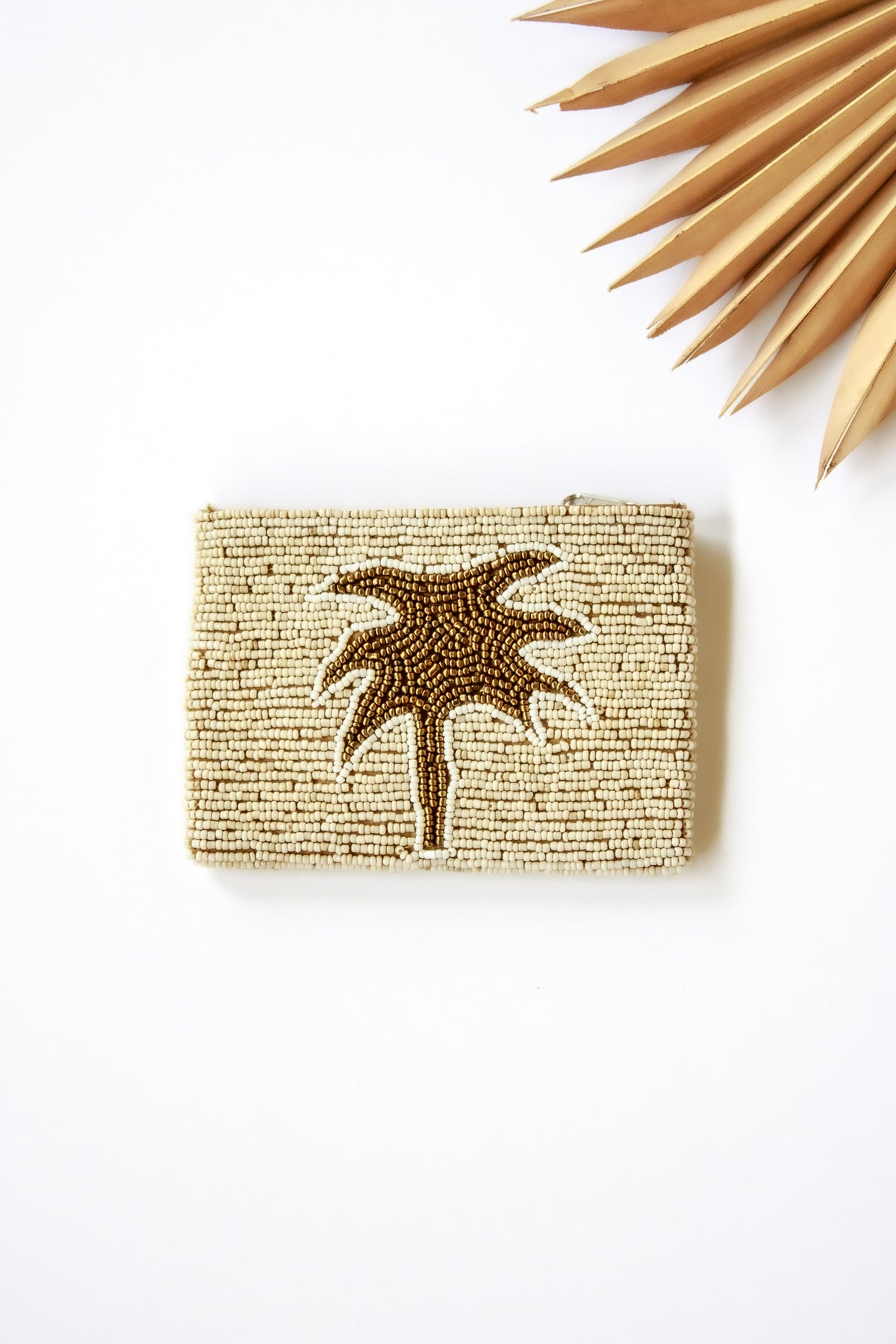 Palm Tree Beaded Coin Bag | Shop Coco Rose Boutique Beach & Resort Wear