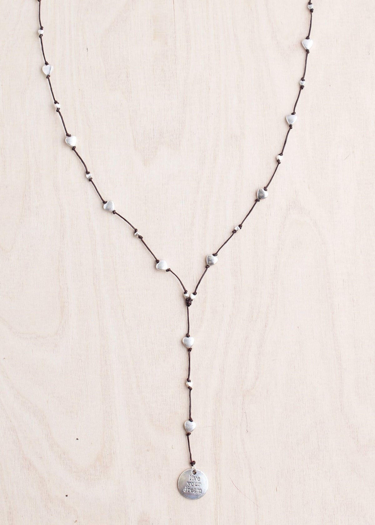 Live Your Dream Alloy Necklace | Shop Coco Rose Boutique Beach & Resort Wear