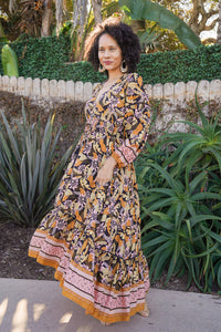 Flora Long Sleeve Belle Dress | Shop Coco Rose Boutique Beach & Resort Wear